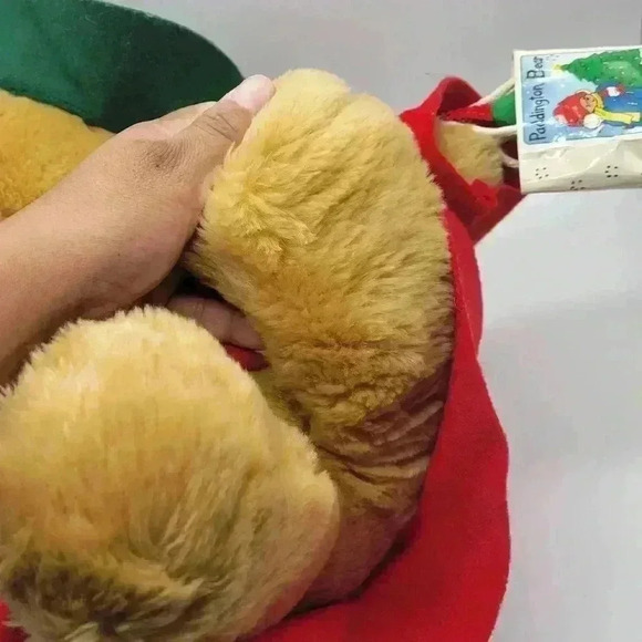 VTGPaddington Bear Christmas Plush Teddy Sears Exclusive Kids Gifts Holiday 1994 - Picture 6 of 11